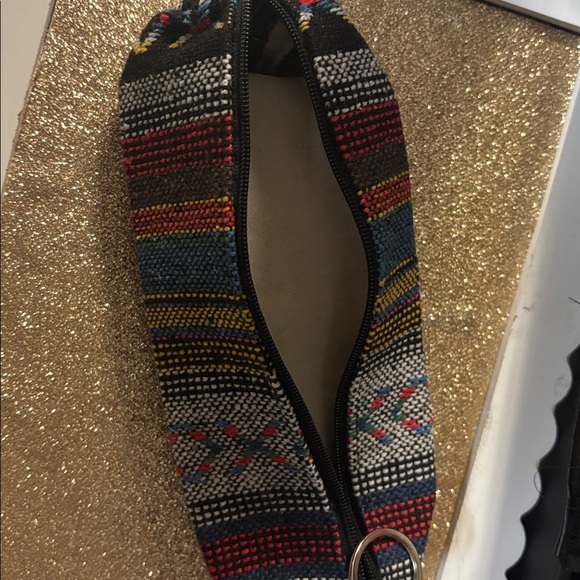 Colorful Striped Pouch - Picture 3 of 3